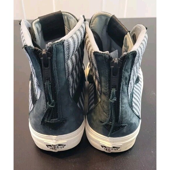 VANS SK8 CALIFORNIA Hi Top ZIP Italian Weave Skate Shoes Men's 8.5 Wmns 10 Zip - Picture 3 of 7